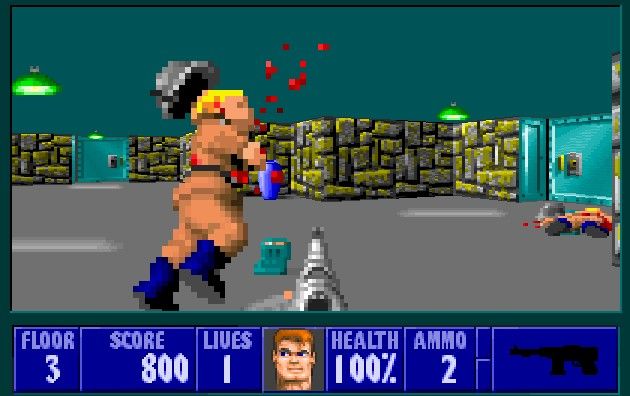 Wolfenstein 3D sognato in The New Order