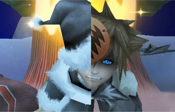 Confronto HDSD per Kingdom Hearts 25 HD ReMix