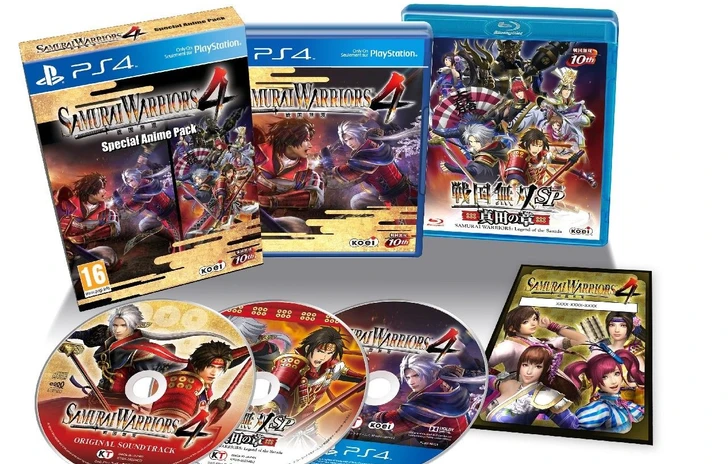 Samurai Warriors 4 e la Collectors Edition del decennale