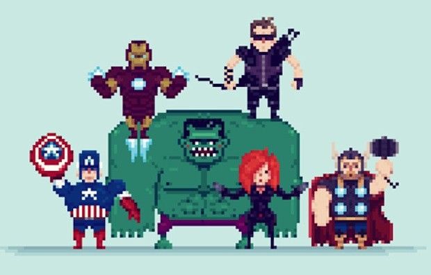 Gli Avengers in 8bit si può fare