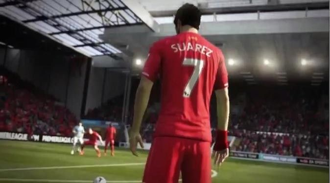 FIFA 14 Luis Suarez paga il conto del morso a Chiellini anche sul videogame