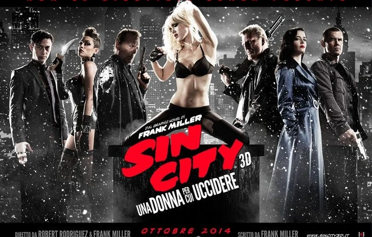 Tutti i character poster di Sin City Una Donna per cui Uccidere  in lingua italiana