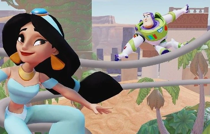 Aladdin e Jasmine su Disney Infinity