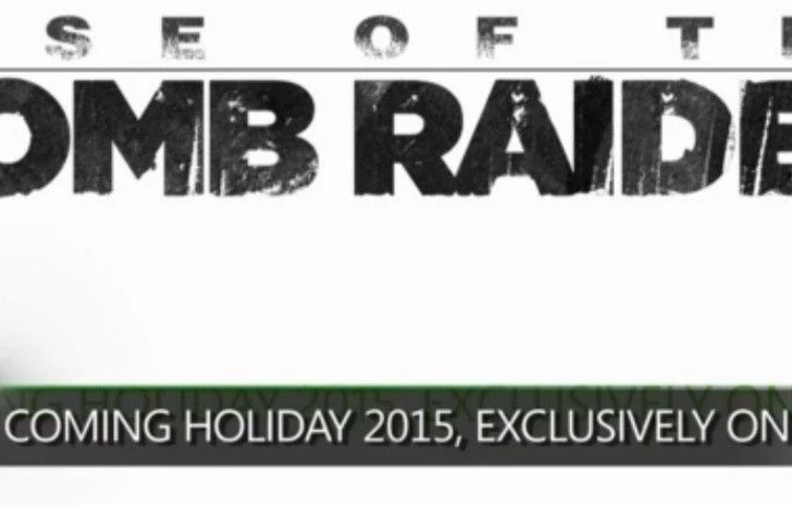 GC 2014 Rise of the Tomb Raider esclusiva Xbox One