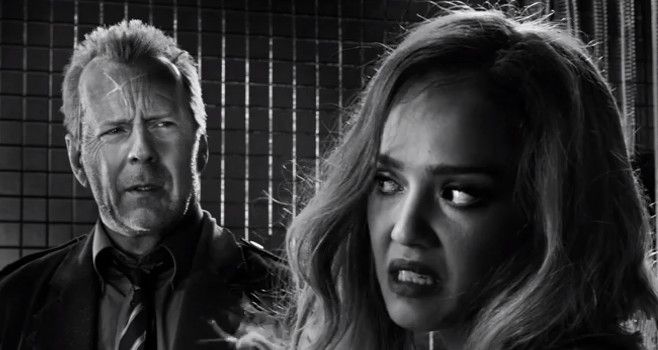 Manifesto italiano per Sin City Una Donna per cui Uccidere