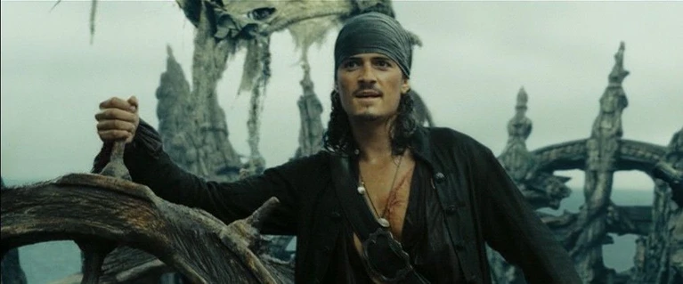 Orlando Bloom in Pirati dei Caraibi 5