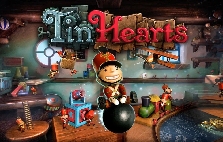 Tin Hearts lemmings di latta e giocattoli animati  Recensione Switch 