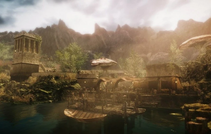 Morrowind rifatto in Skyrim ecco un nuovo video