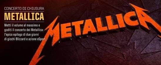 I Metallica dal vivo al BlizzCon 2014