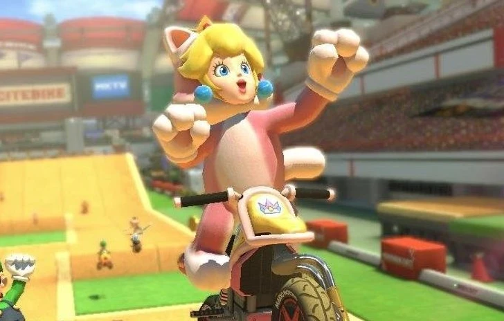 Mario Kart 8 mostra la Excitebike Arena