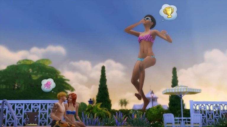 Le piscine fanno il loro esordio in The Sims 4