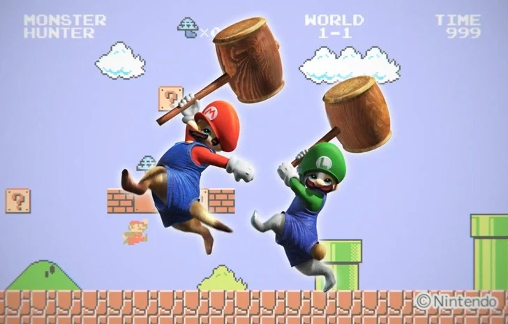 Felyne come Mario e Luigi in MH4 Ultimate