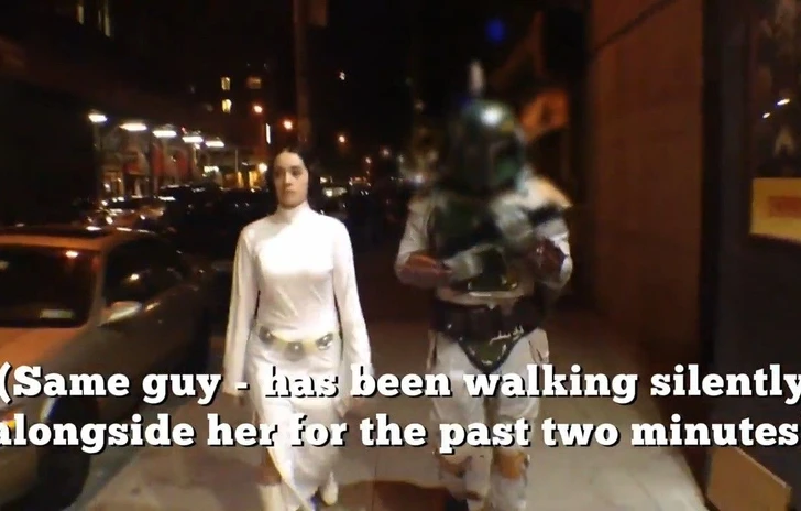 La principessa Leila a spasso per New York