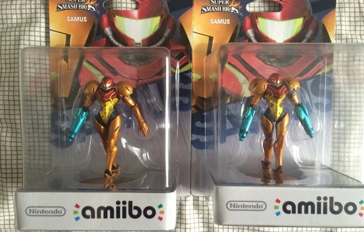 Amiibo la Samus con doppio cannone valutata oltre 900�