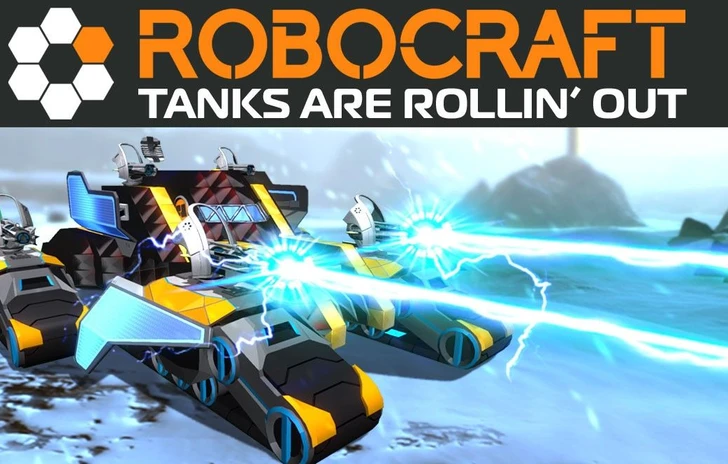 Robocraft mostra lespansione Tanks Are Rollin Out