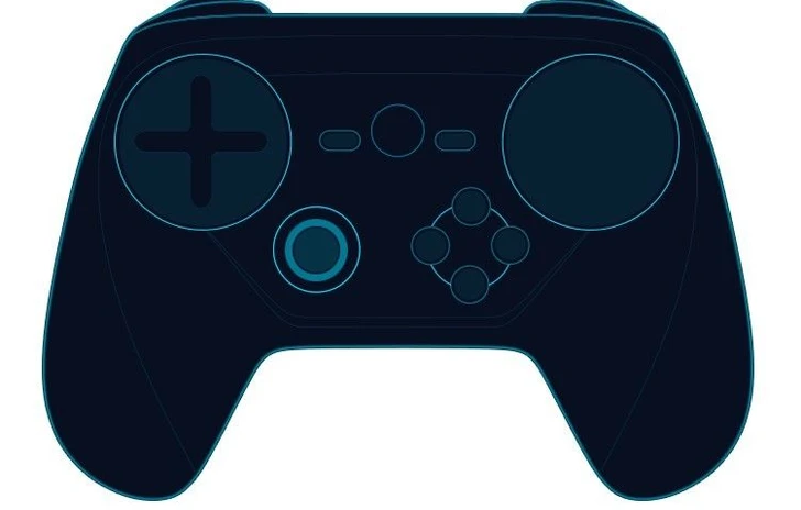 Nuovo mockup per lo Steam Controller