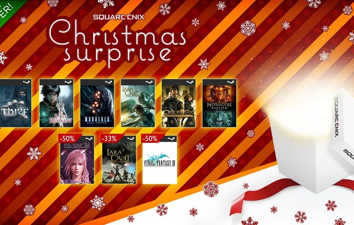 Ecco cosa contiene la Christmas Surprise di Square Enix