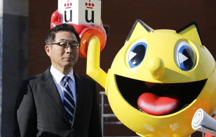 Una statua di PacMan alluniversità di Madrid