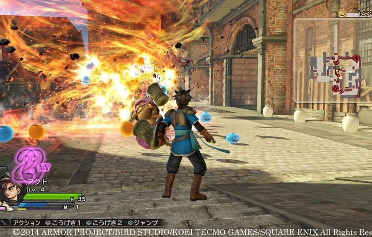 Scatti per Dragon Quest Heroes