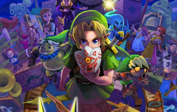 Nuovo gameplay per Zelda Majoras Mask e comparazione con N64