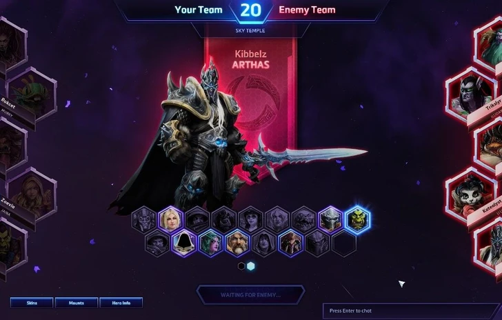 Stasera ore 1900 in diretta con Heroes of the Storm