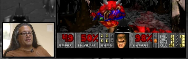 John Romero gioca a DOOM