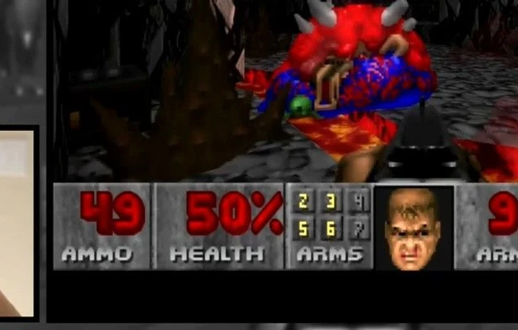 John Romero gioca a DOOM