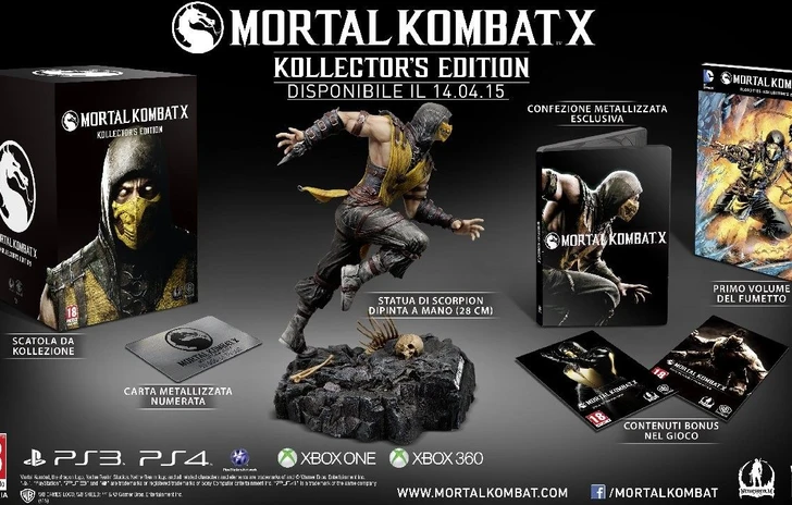 Svelata la line up premium di Mortal Kombat X
