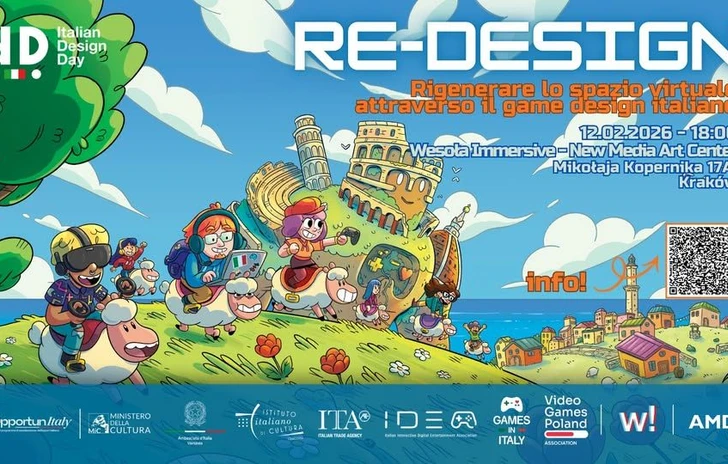 REDESIGN I videogiochi e il game design italiano sbarcano in Polonia