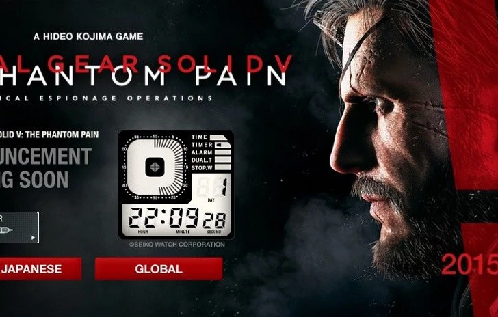Rumor Sfuggita la data mi MGS V The Phantom Pain