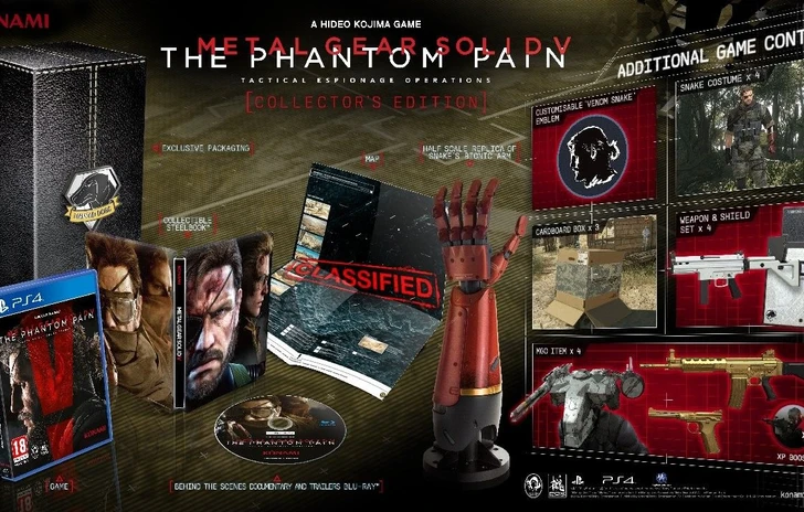 MGS V The Phantom Pain ecco il comunicato stampa