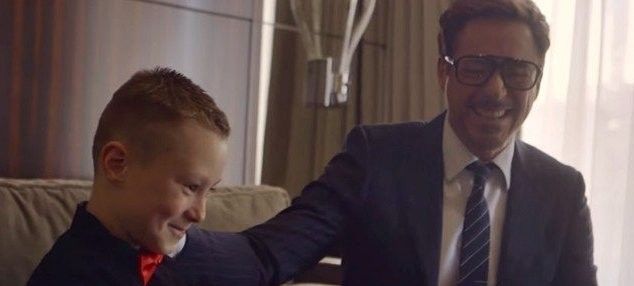 Il braccio destro di Iron Man per un bambino disabile