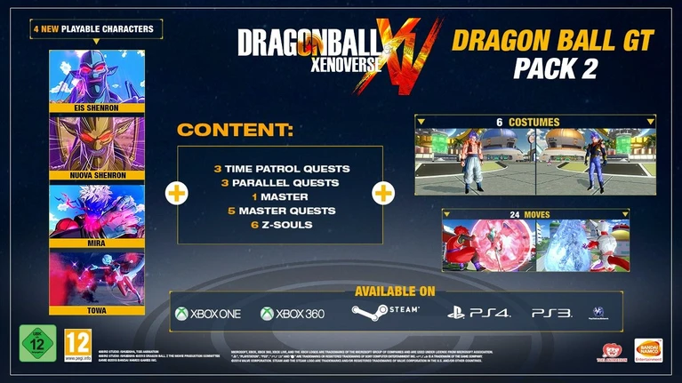 Qualche immagine dal secondo DLC di Dragon Ball Xenoverse