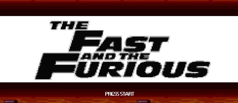 The Fast  The Furious come un gioco a 8 Bit