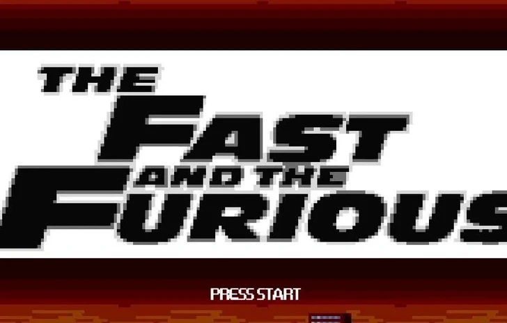 The Fast  The Furious come un gioco a 8 Bit
