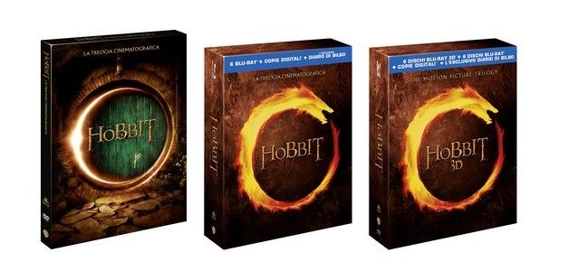 Ecco in DVD e BluRay Lo Hobbit La Battaglia delle Cinque Armate e la Trilogia Completa