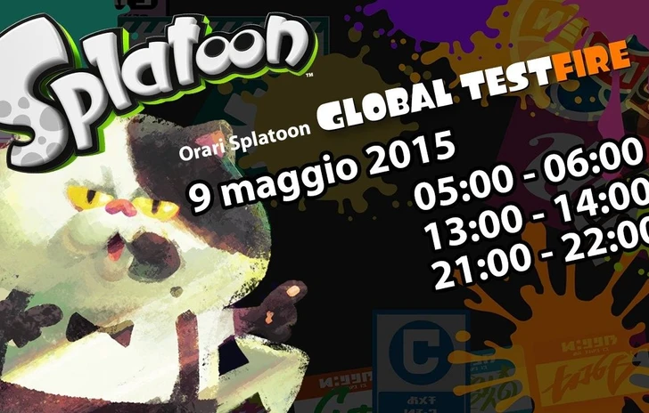 Comunicato stampa per Splatoon