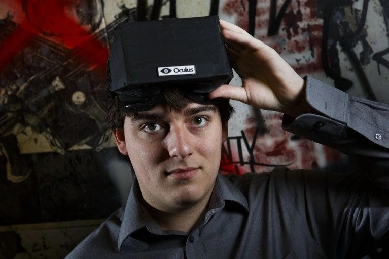 Palmer Luckey accusato Oculus Rift un furto