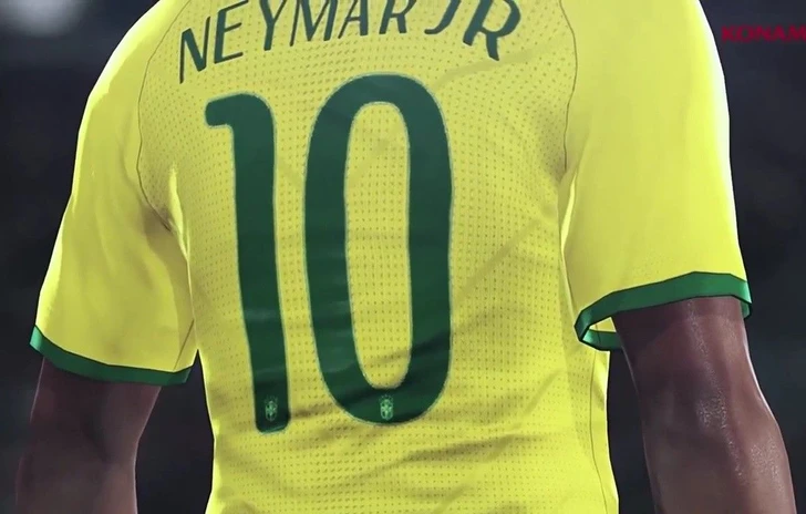 Neymar Jr sulla confezione di PES 2016