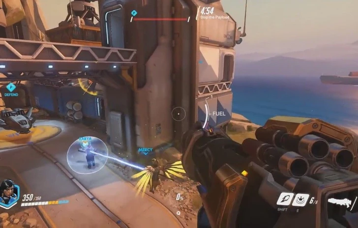 Overwatch mostra Pharah in azione