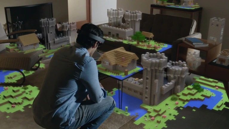 E3 2015 Minecraft e Hololens insieme in questo nuovo video