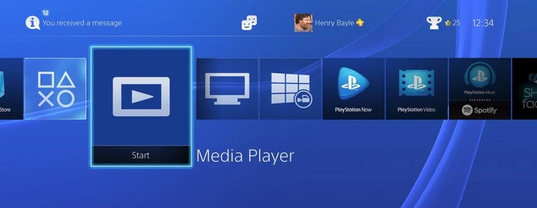 Mediaplayer disponibile su PS4 a partire da oggi