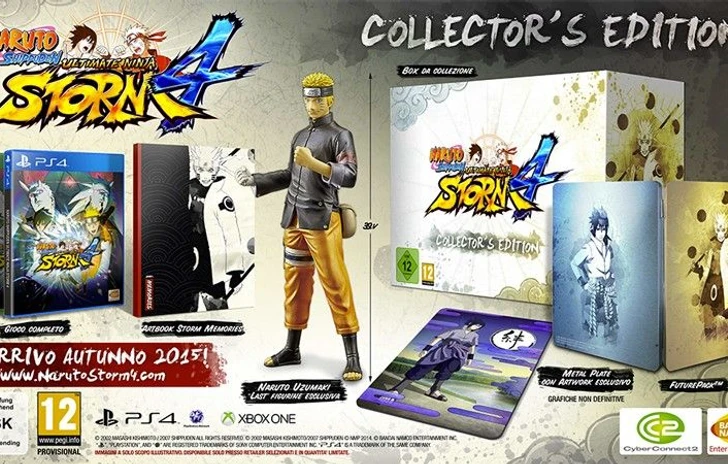 Svelate le edizioni speciali ed esclusive di Naruto SUNS 4