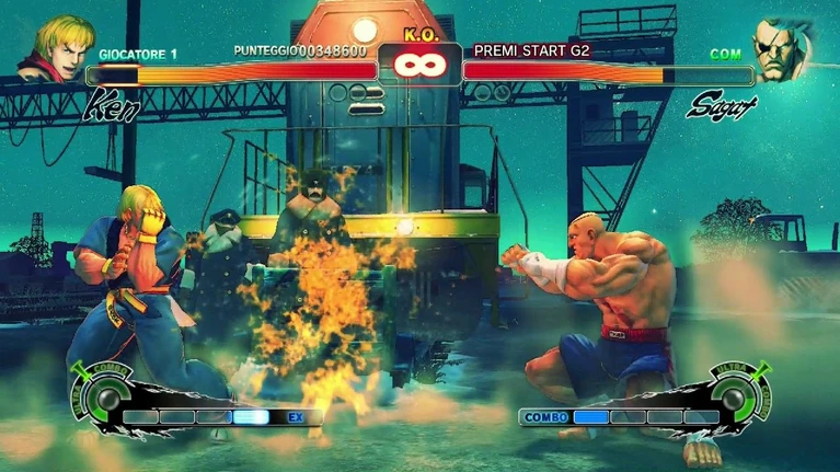 Nuova patch per Ultra Street Fighter IV PS4