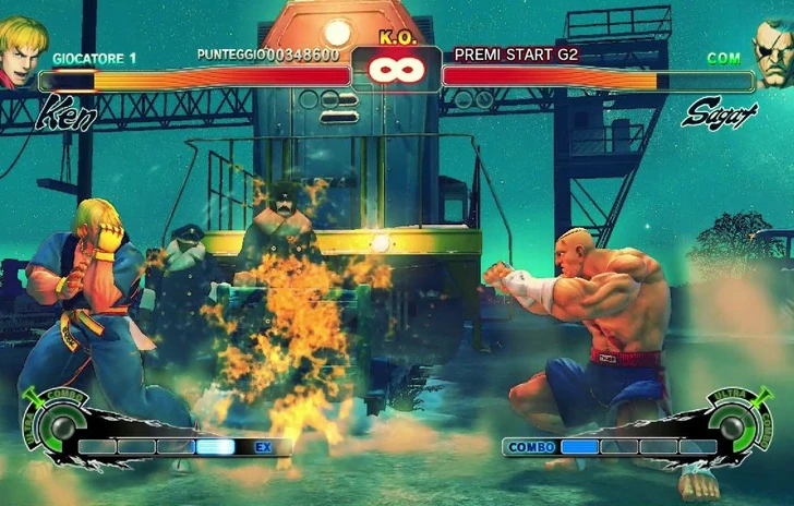 Nuova patch per Ultra Street Fighter IV PS4