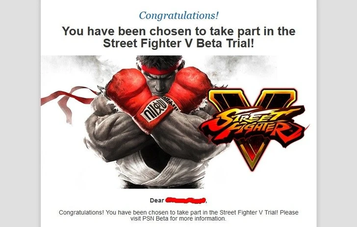 Al via la Beta di Street Fighter V
