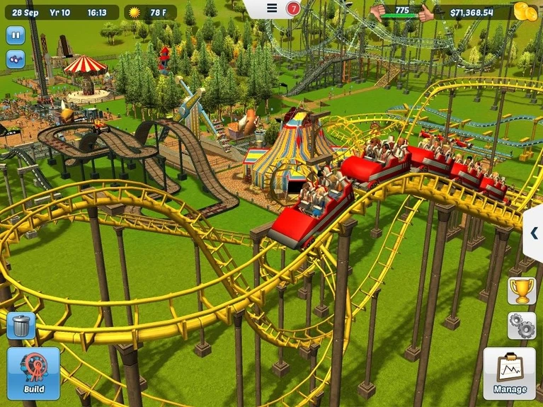 RollerCoaster Tycoon 3 disponibile ora per i dispositivi iOS