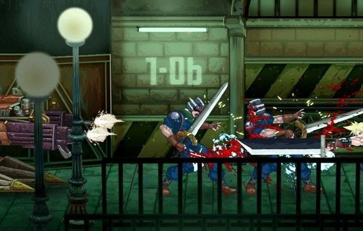 E se Final Fantasy VII fosse un arcade 2D