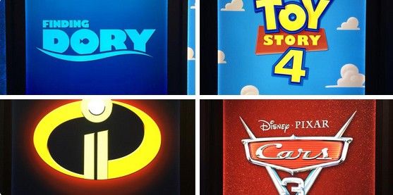 Rivelati i poster di Finding Dory Cars 3 Toy Story 4 e Gli Incredibili 2
