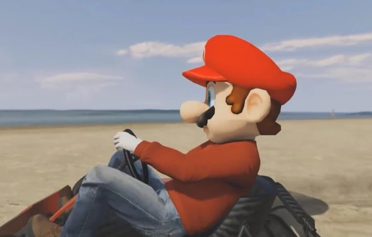 Grand Theft Mario Kart